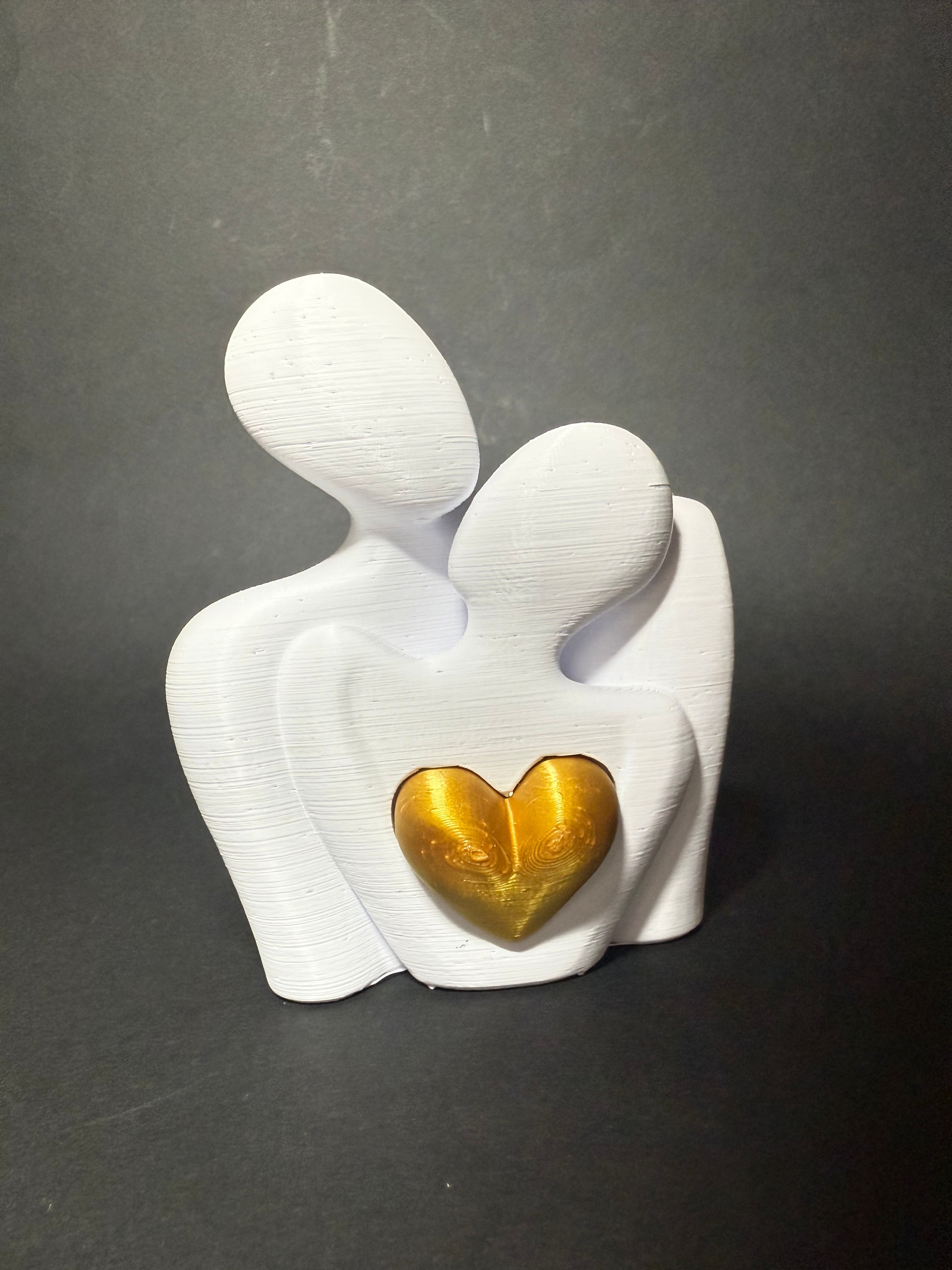 Statuina bacio innamorati